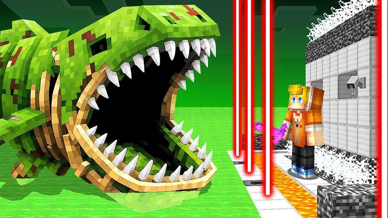 ЗОМБИ ПОЖИРАТЕЛИ против МОЕЙ ЗАЩИЩЕННОЙ БАЗЫ в Майнкрафт…