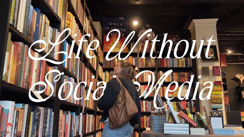 attempting to heal my social media addiction. (a video diary)