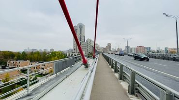 Живописный мост. Прогулка Москва осень 2021.