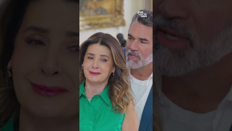 Enrique humilla a Inés frente a Karina #JuegosdeAmoryPoder #Uninovelas