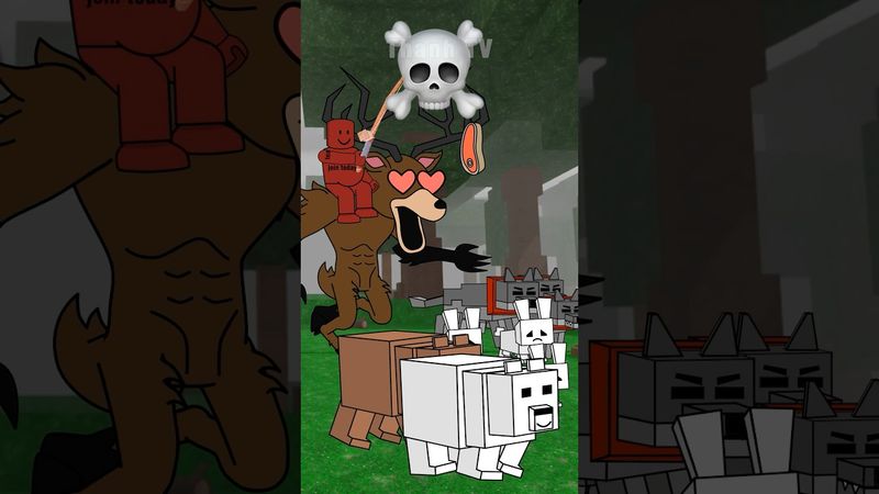 Unlimited Food In 99 Nights In The Forest ☠️ #99nightsintheforest #shorts