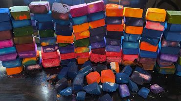 100 Soft Melting Multi Dyed Chalk - THANK YOU ALL FOR 400k+ YT, 300k+ IG, 660k+ TT💕💕