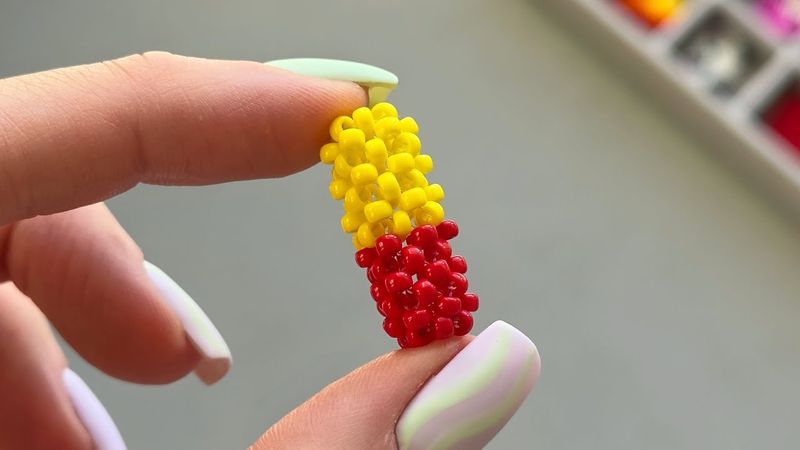 DIY Beaded capsule PILL 💊