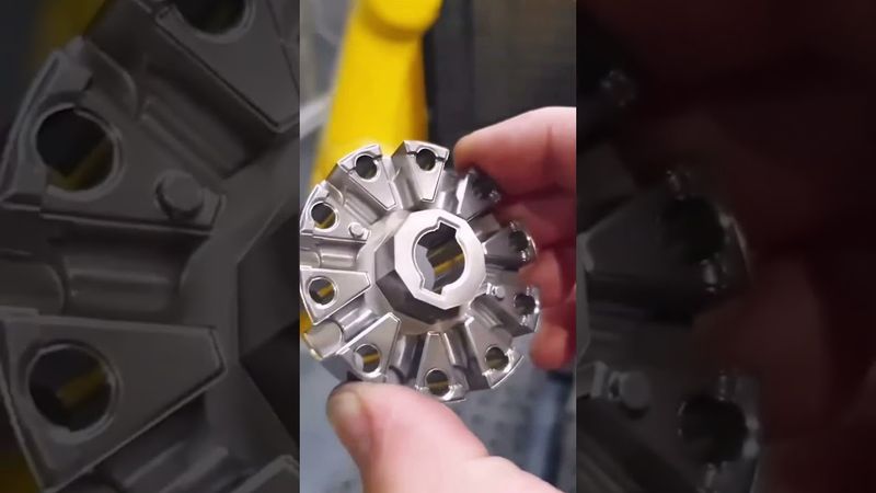 Порошок, превращающийся в металл под давлением!! 🤯⚙️