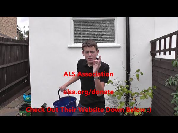 Ha44yb0y's ALS Ice Bucket Challenge #ALSIceBucketChallenge