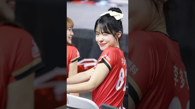 活潑好動的多慧❤️ #이다혜 #李多慧 #fancam #cheerleader #cheerleading #cpbl #味全龍 #美女 #sony #野球