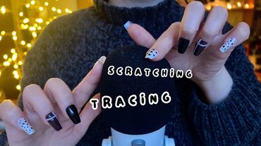 ASMR Foam Mic Scratching & Tracing for Sleep (No Talking)