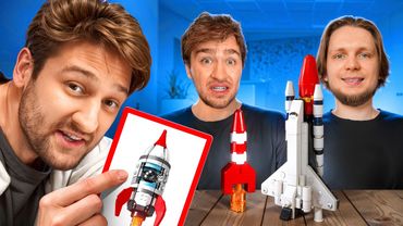 Кто лучше соберет предмет из ЛЕГО челлендж!  **Дюшес; Евген**