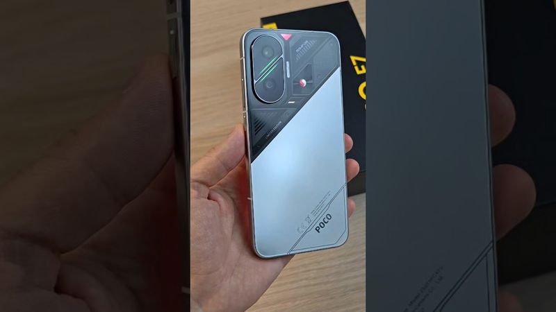 POCO F7 С КРУТЫМ ДИЗАЙНОМ!