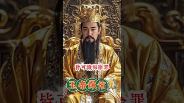 百年難得天赦日！今天懺悔，玉皇大帝親自赦罪轉運！得福得財又平安！#運勢 #天赦日 #玄學 #命理  #正能量