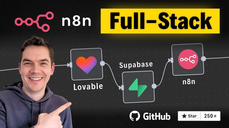 Watch Me Build + Ship a COMPLEX Web App (Lovable + n8n)