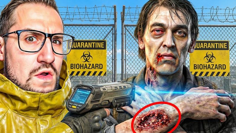 ОНА ВЫШЛА! Я ОХРАННИК НА КПП В ЗОМБИ АПОКАЛИПСИС! ПРОВЕРЯЮ УКУСЫ ЗОМБИ! (QUARANTINE ZONE) #1