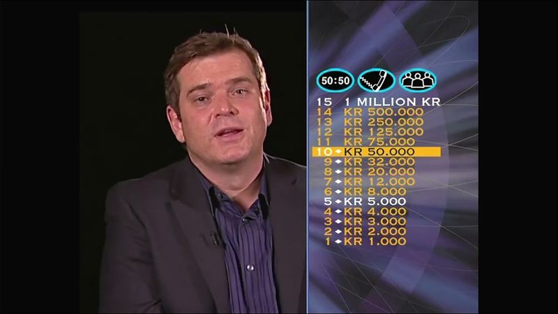 Hvem vil være millionær DVD John Carpenter Game #9