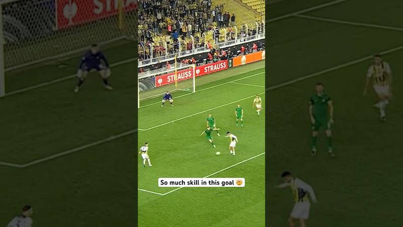 How many skills in this Fenerbahçe goal? 😱