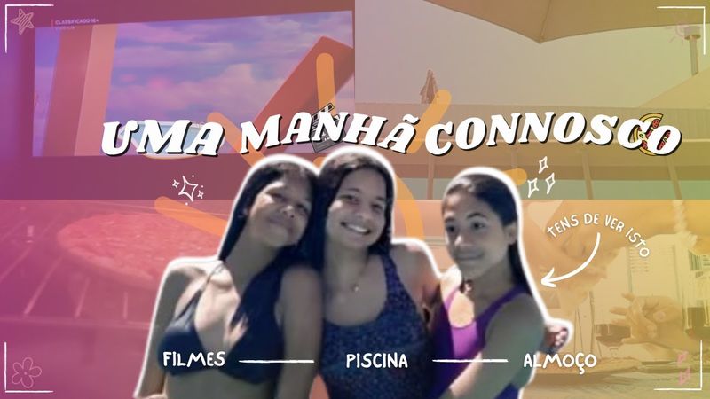 Uma MANHÃ connosco (VLOG) ☀💦🎬