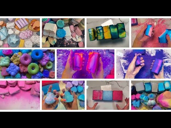 COLORFUL CHALK COMPILATION | edit by @noddyasmr | SLEEP AID