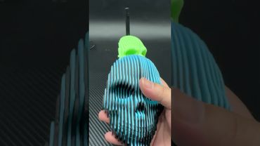 3D printing skulls glowing in the dark looks so cool#3dprinting #3dprintingtips #skulls
