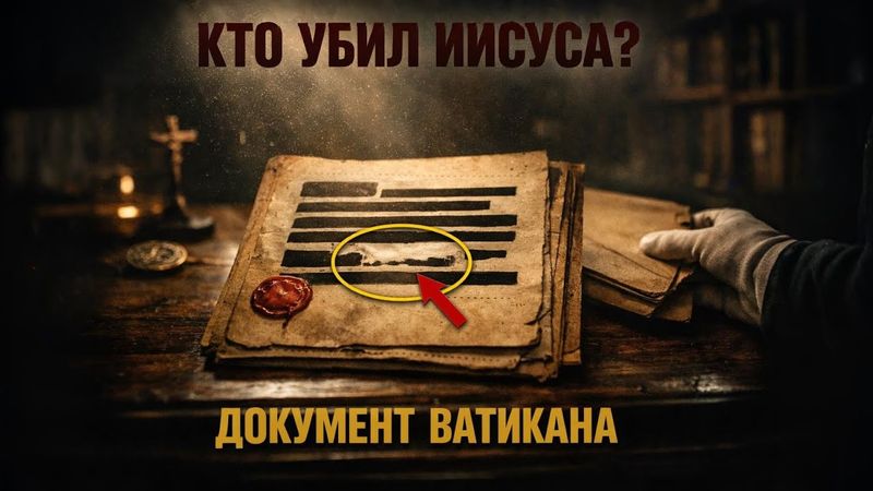 Кто убил Иисуса? Документ из Ватикана разрушил две тысячи лет лжи