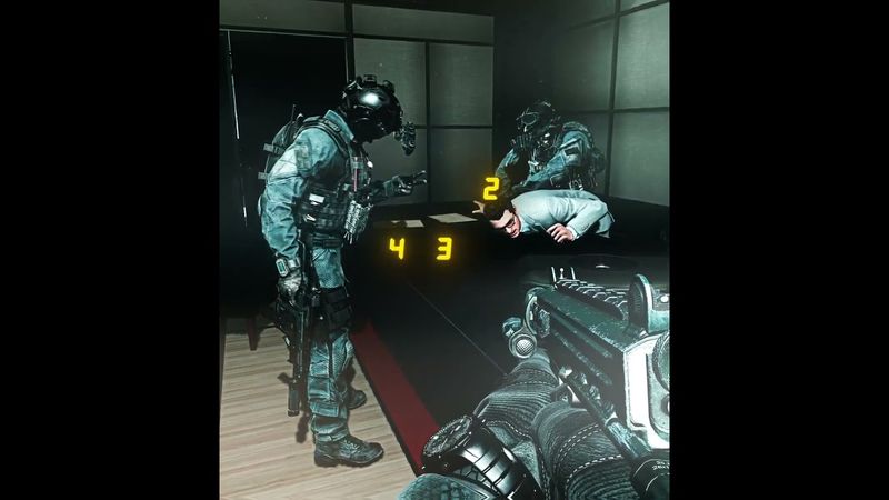 Keegan Knows How To Interrogate 🥶 #cod #shorts #callofduty #recommended #viral #edit #ghosts #mask
