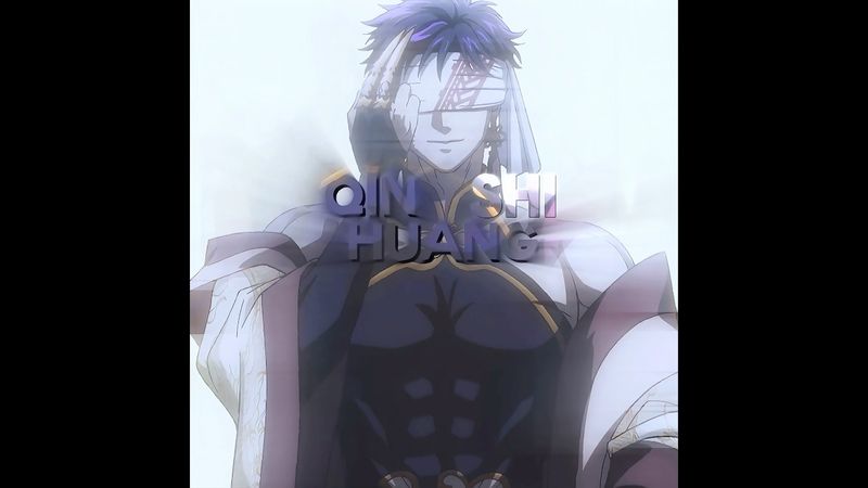 A king never wavers - Qin Shi Huang #anime #shorts