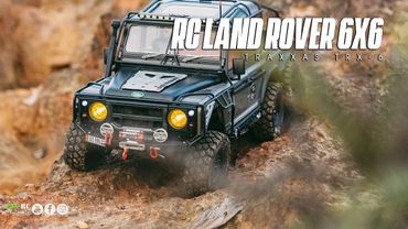 1/10 Scale RC: LAND ROVER 6X6 | Defender Traxxas TRX-6 | Rc 6x6 Free Run