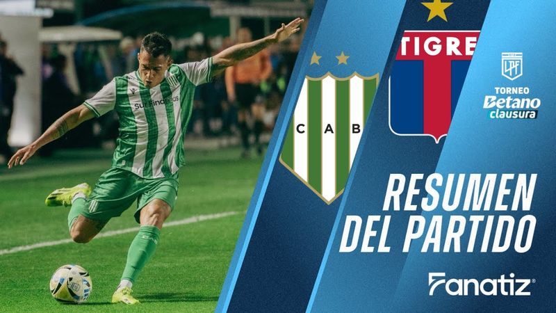 Banfield 1 vs. 0 Tigre - Resumen del Partido | #torneoclausura2025