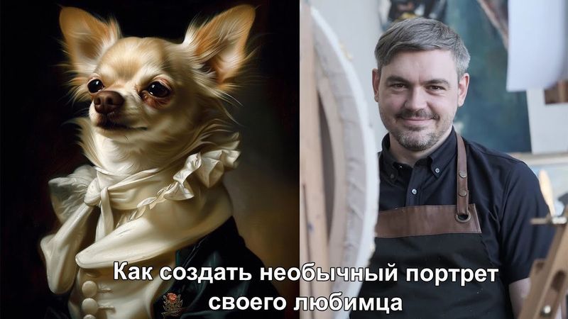 Марафон по масляной живописи «Как создать необычный портрет своего любимца». День 1