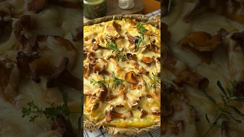 Ароматна грибна запіканка без борошна !🍄‍🟫 🍂