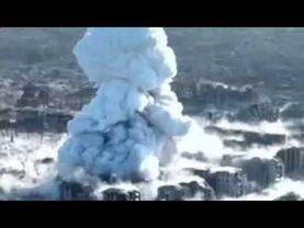 Russia deployed a massive FAB-9000 aerial bomb in an airstrike on Ukraine's Vovchansk region.