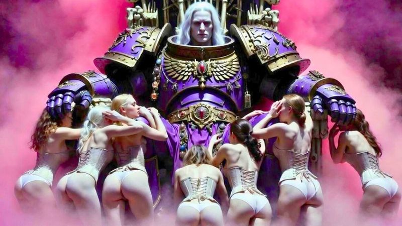 The Fall of Fulgrim’s Children | Maraviglia | Warhammer 40k Cinematic Clip | Adeptus Cinematica