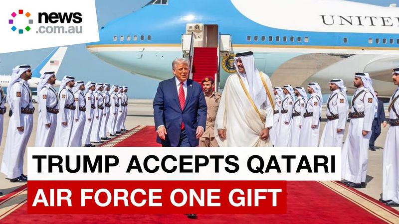 US accepts luxury jet from Qatar for Trump to use as Air Force One
