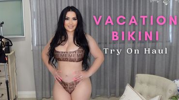VACATION🌴 BIKINI🔥 TRY ON HAUL | 2022 #swimwear #bikini #tryon