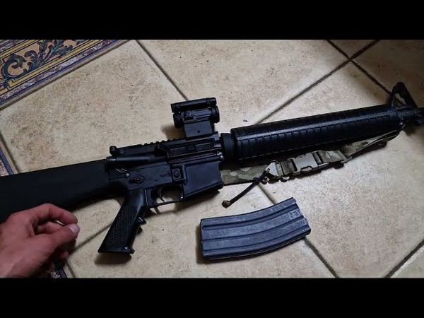 Нова M16A4 догляд, чистка, змащування та використання.