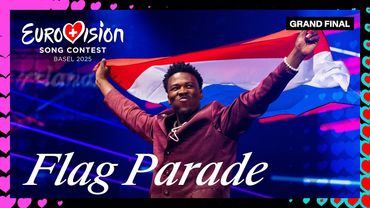 Flag Parade | Eurovision 2025 | #UnitedByMusic ​​🇨🇭