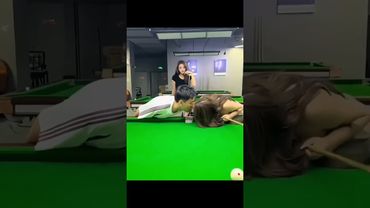 LOVE show in snooker space #shorts #kiss #snooker