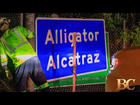 Families and immigrant detainees allege ‘horrible’ conditions at ‘Alligator Alcatraz’