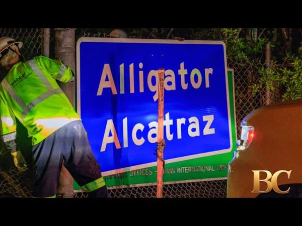 Families and immigrant detainees allege ‘horrible’ conditions at ‘Alligator Alcatraz’
