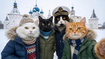 Влог рыжего кота из Суздаля. Крещенские купания в Суздале