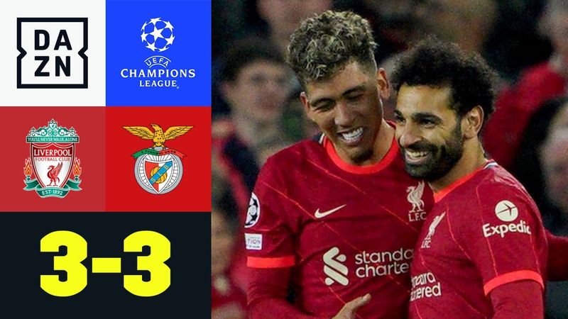 Spektakel in Anfield, aber keine Sensation: Liverpool – Benfica 3:3 | UEFA Champions League | DAZN
