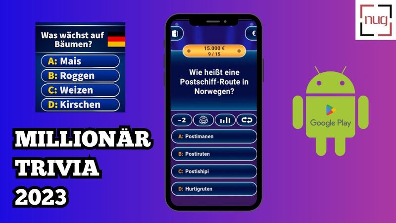 Millionär Trivia 2023 | [Android] | Quiz zum Mitraten | Gameplay/Playalong #03 | [DE/Deutsch]