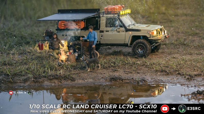 Rc Crawler Killerbody Lc70 - SCX10 Camping Driving 4x4 Rc Car #4