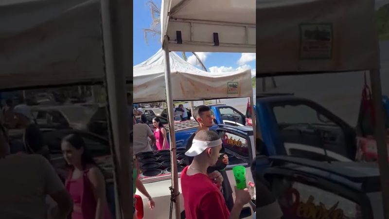 Girls on car roof 003