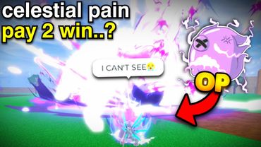 The NEW Celestial Pain Is OP and BEAUTIFUL for PvP in Blox Fruits