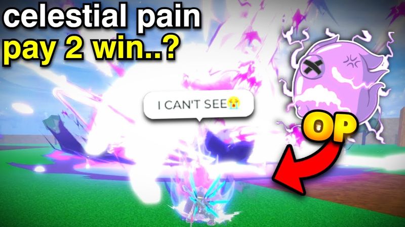 The NEW Celestial Pain Is OP and BEAUTIFUL for PvP in Blox Fruits