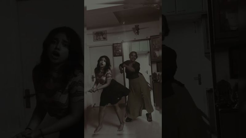 Mom Rocked 🔥 daughter shocked 😳 #danceshorts