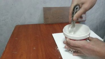 Шпатлёвка по дереву:2 вида-акриловая и  клей пва с древесной пылью своими руками