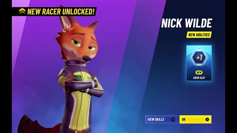 Disney Speedstorm: New Racer Unlocked: Nick Wilde