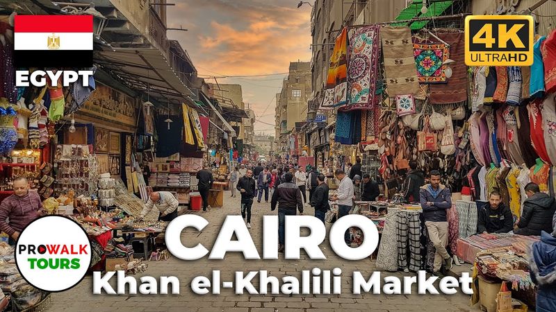 Cairo's Khan el-Khalili Walking Tour (4K/60fps) 4.7 Million Views & Counting! 🇪🇬🚶‍♂️