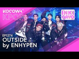ENHYPEN - OUTSIDE | Inkigayo EP1274 | KOCOWA+