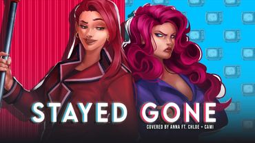 Stayed Gone (Hazbin Hotel)【covered by Anna ft. @chloebreez + Cami-Cat】 || female ver.